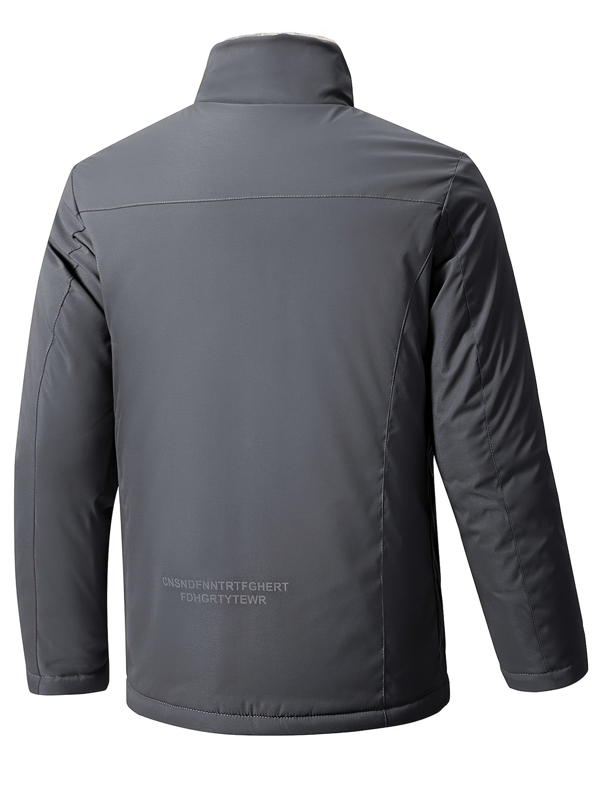 Manteau en fausse fourrure pour homme, polaire, à revers