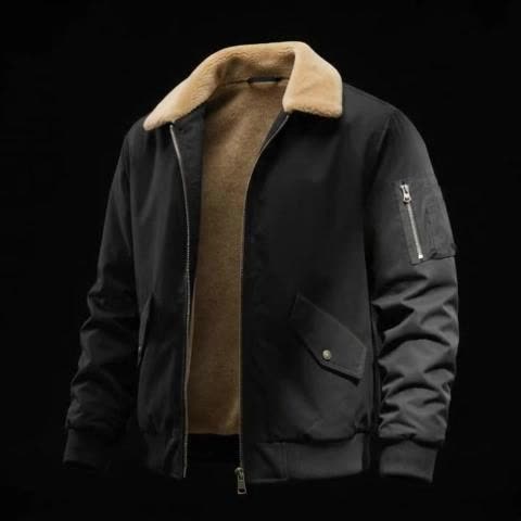 Veste pour homme, coupe-vent, noir