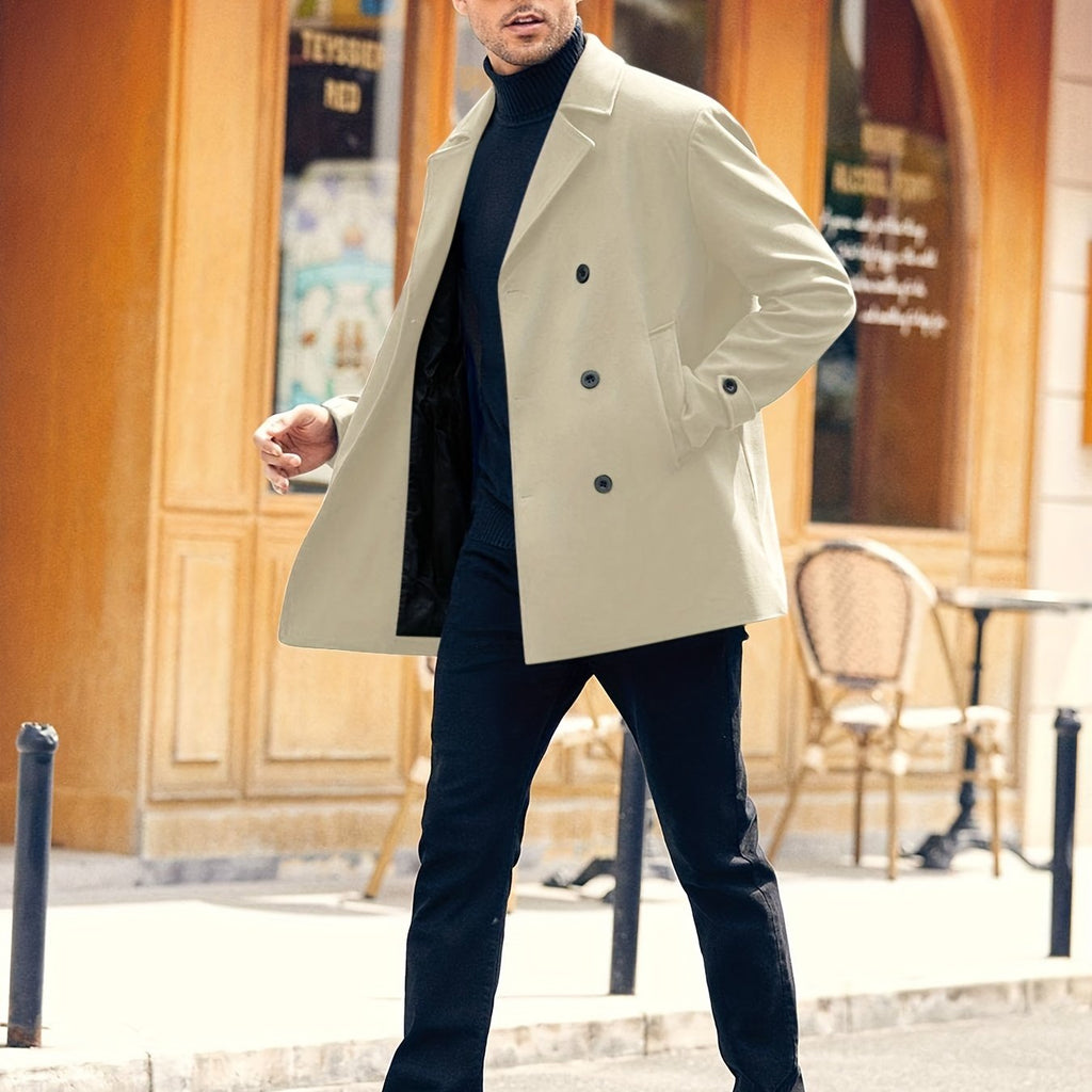 Manteau, grandes tailles, coloris beige, détail