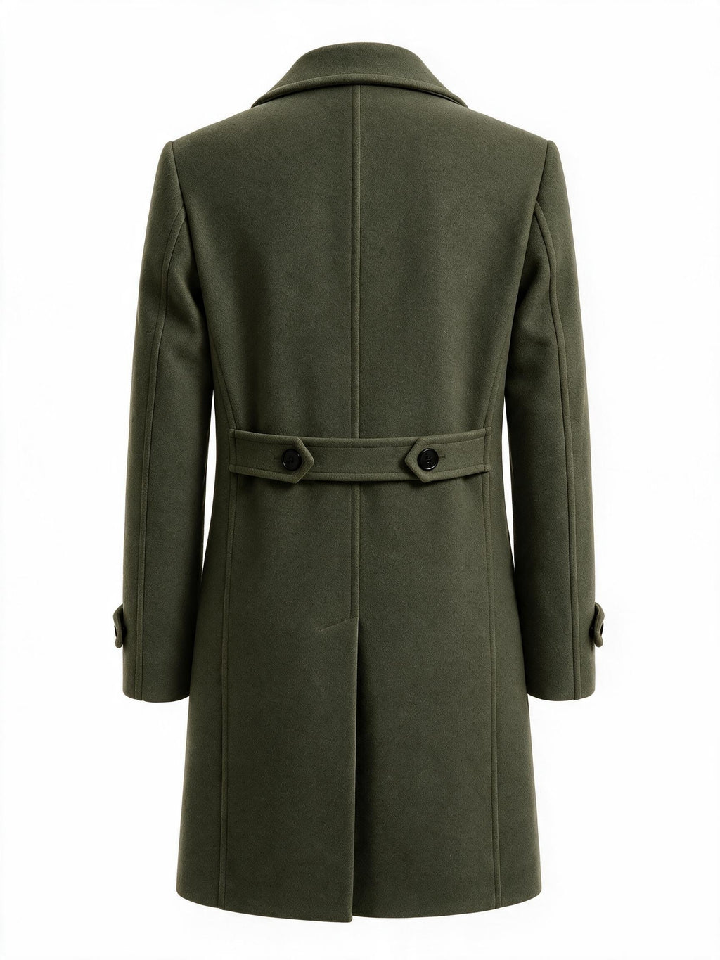 Manteau pour homme, à revers, bleu marine