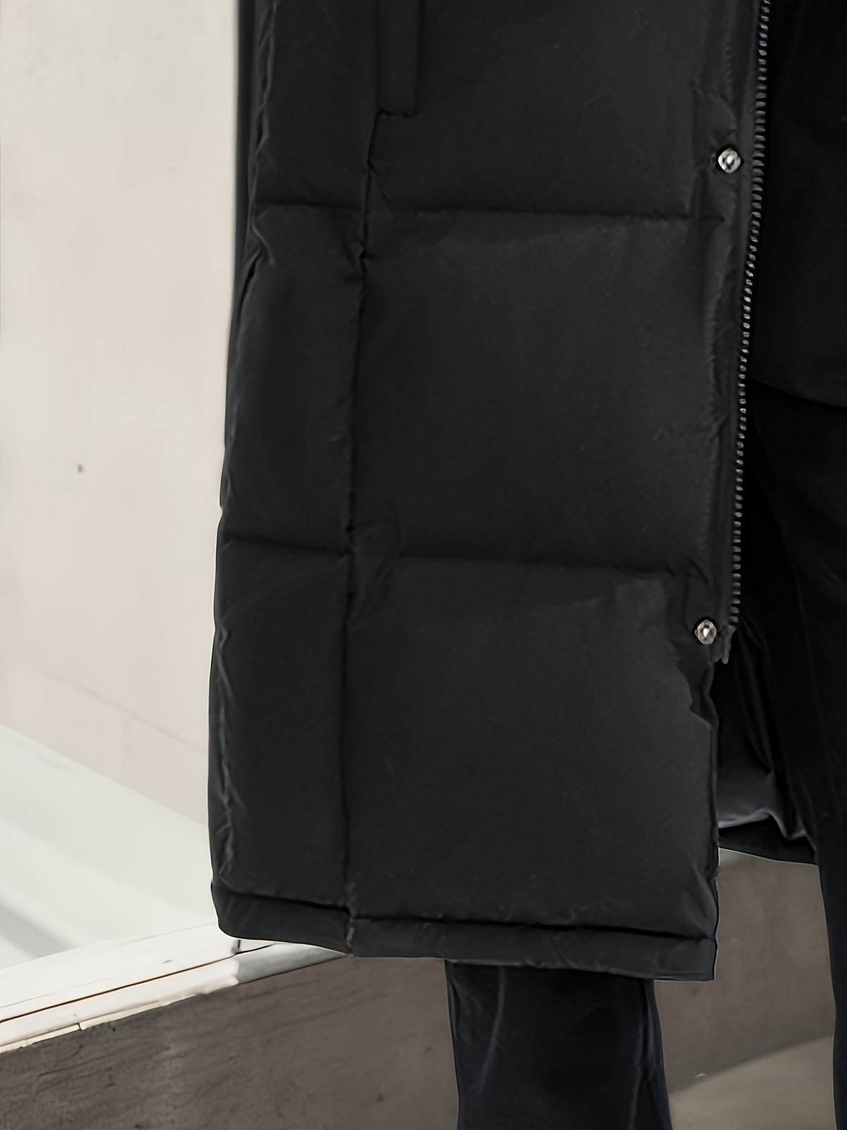 Veste matelassée pour homme, à capuche, modele 7