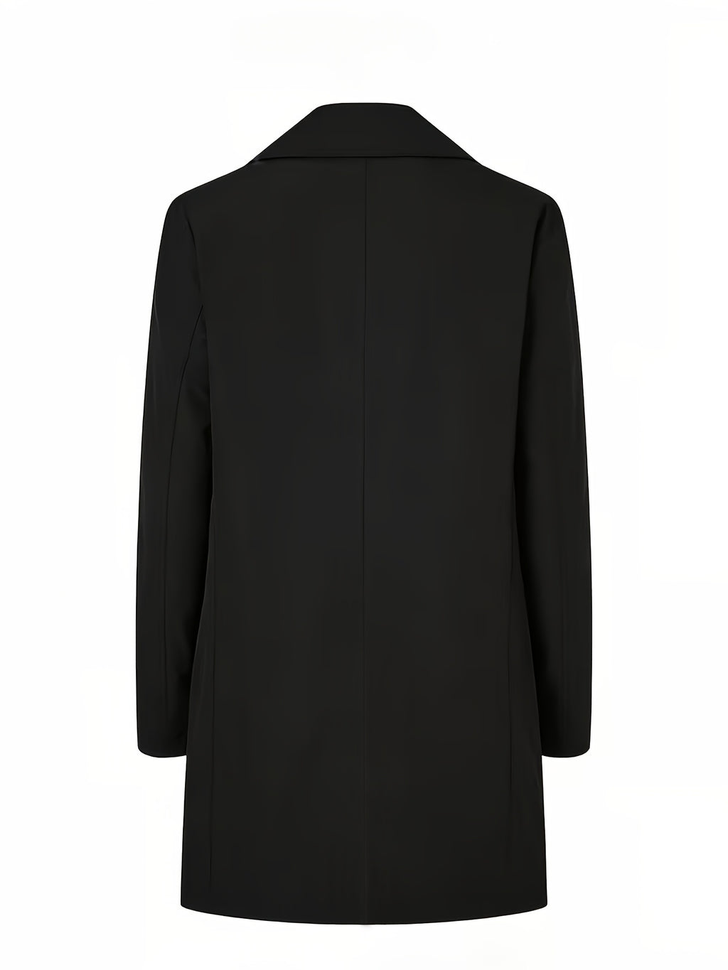 Trench pour homme, à revers, col montant