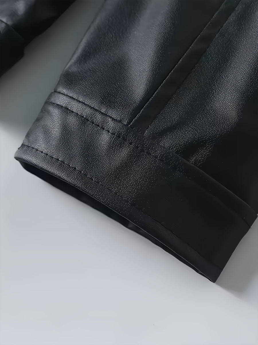 DIFFELEMENT Veste Décontractée Homme à Petit Col Montant Coupe-Vent Légère Toutes Saisons Adaptée Veste de Moto Tissu Doux et Lisse Double Fermeture Éclair Multi-Boutons Conception de Poche Fermeture Éclair Coupe Standard Veste Adaptée pour la Conduite Pl, photo 9