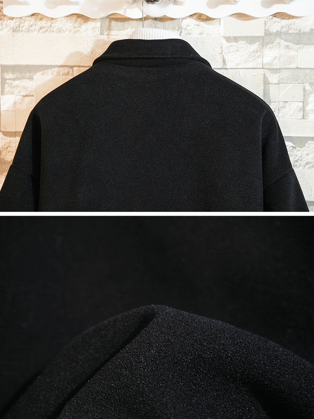 Veste pour homme, à revers, abricot