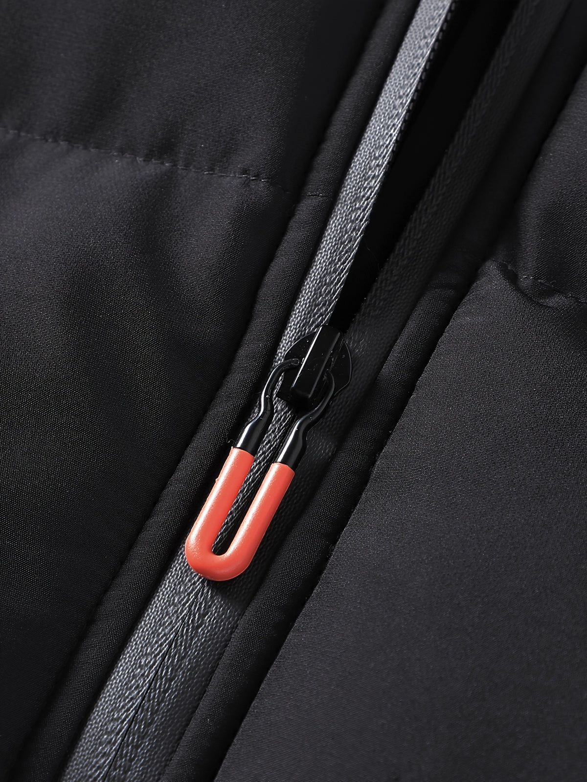 Veste matelassée pour homme, coupe-vent, à col montant