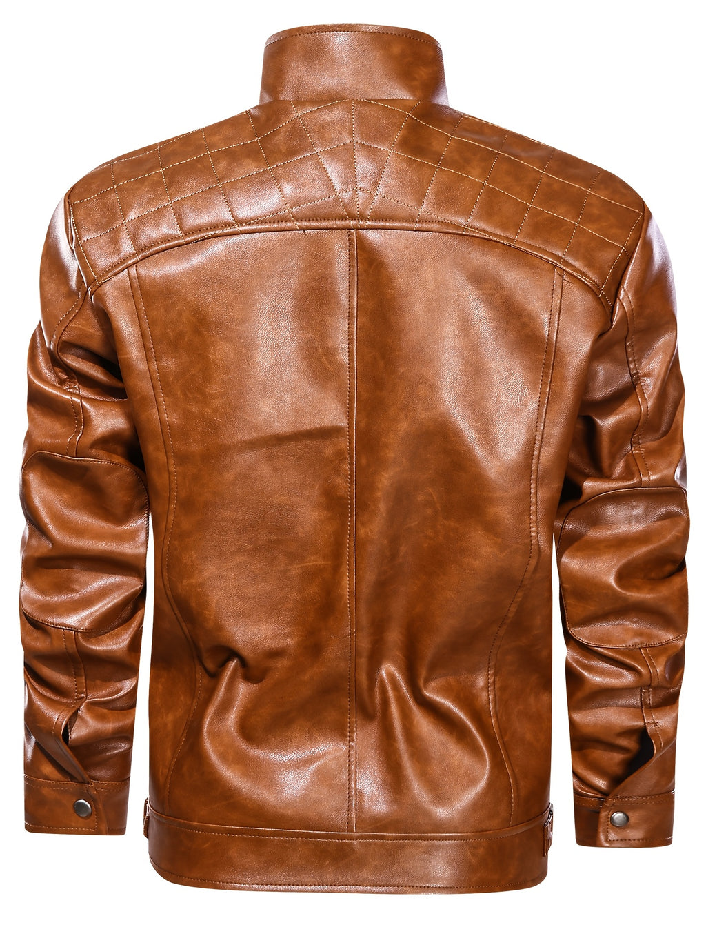 Veste en cuir PU de haute qualité, tailles américaines, parfaite pour un usage quotidien et en extérieur au printemps et en automne, photo 8