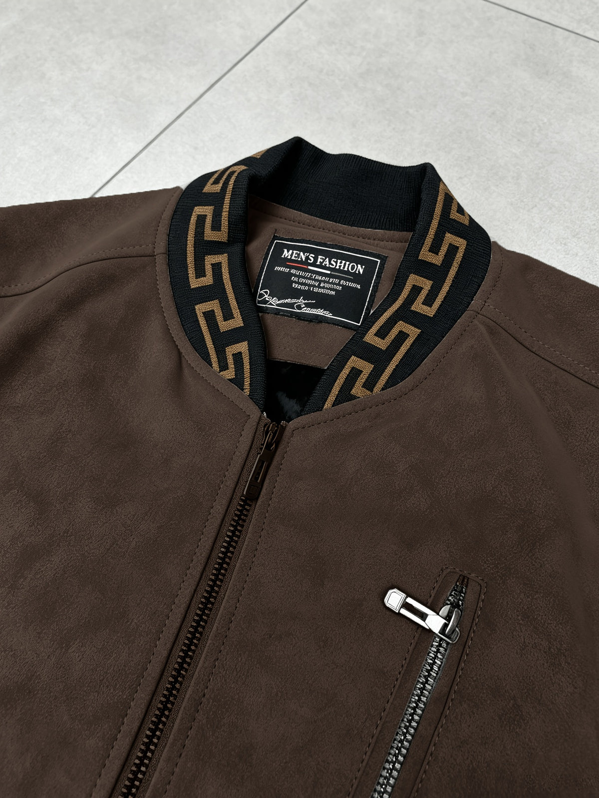 Veste pour homme, marron foncé