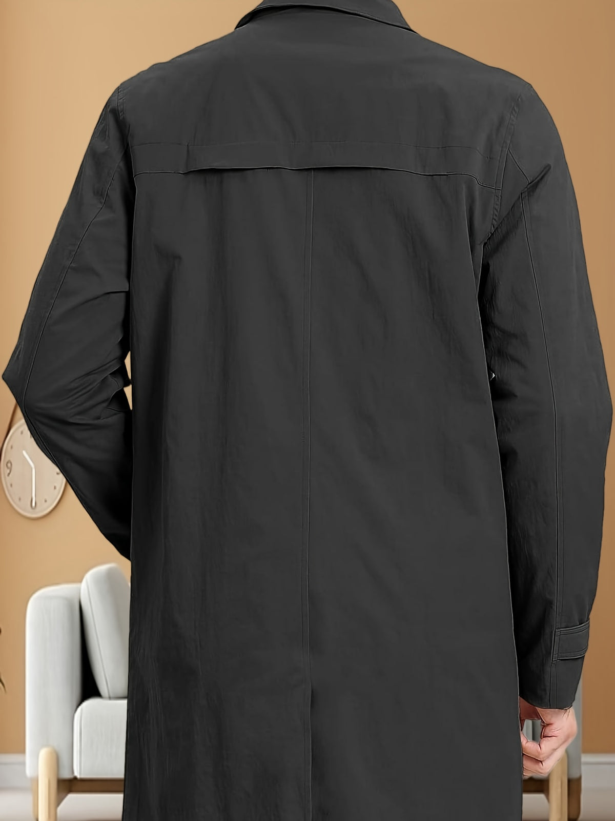 Manteau pour homme, à revers, modele 8