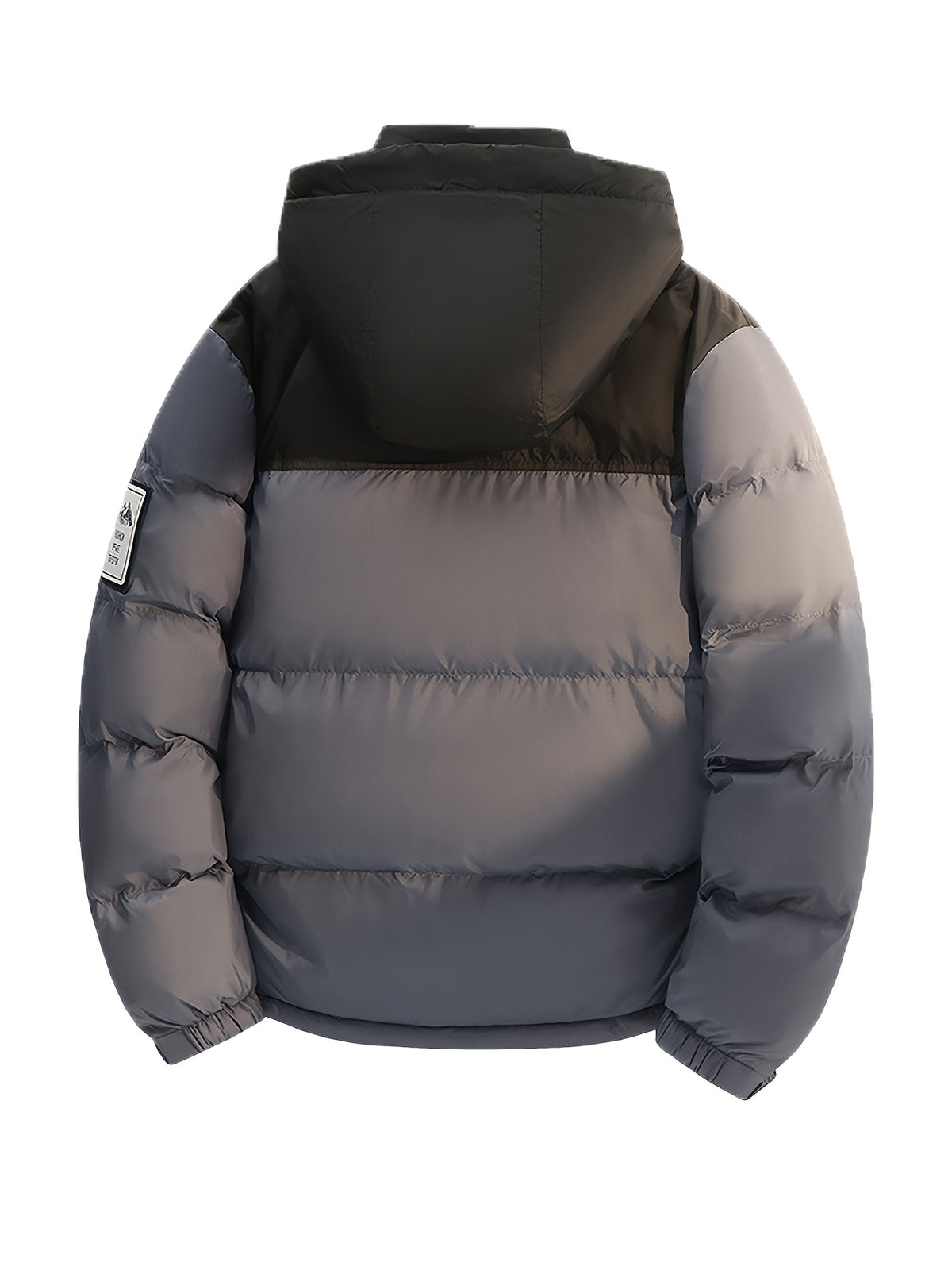 Veste matelassée pour homme, capuche amovible
