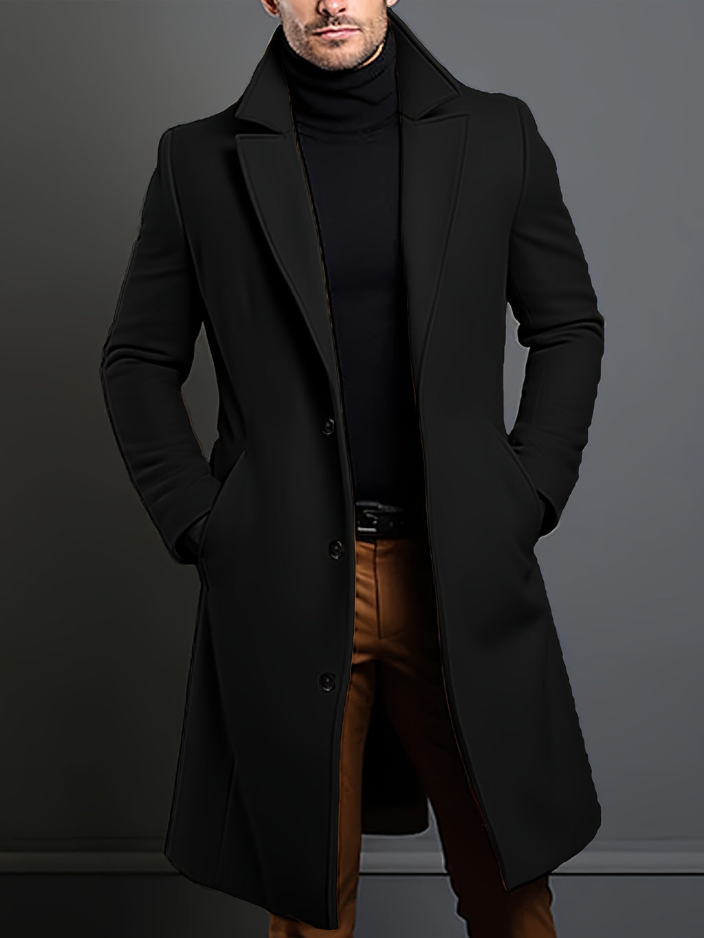 Veste, tweed, à revers, bleu marine, détail du vêtement