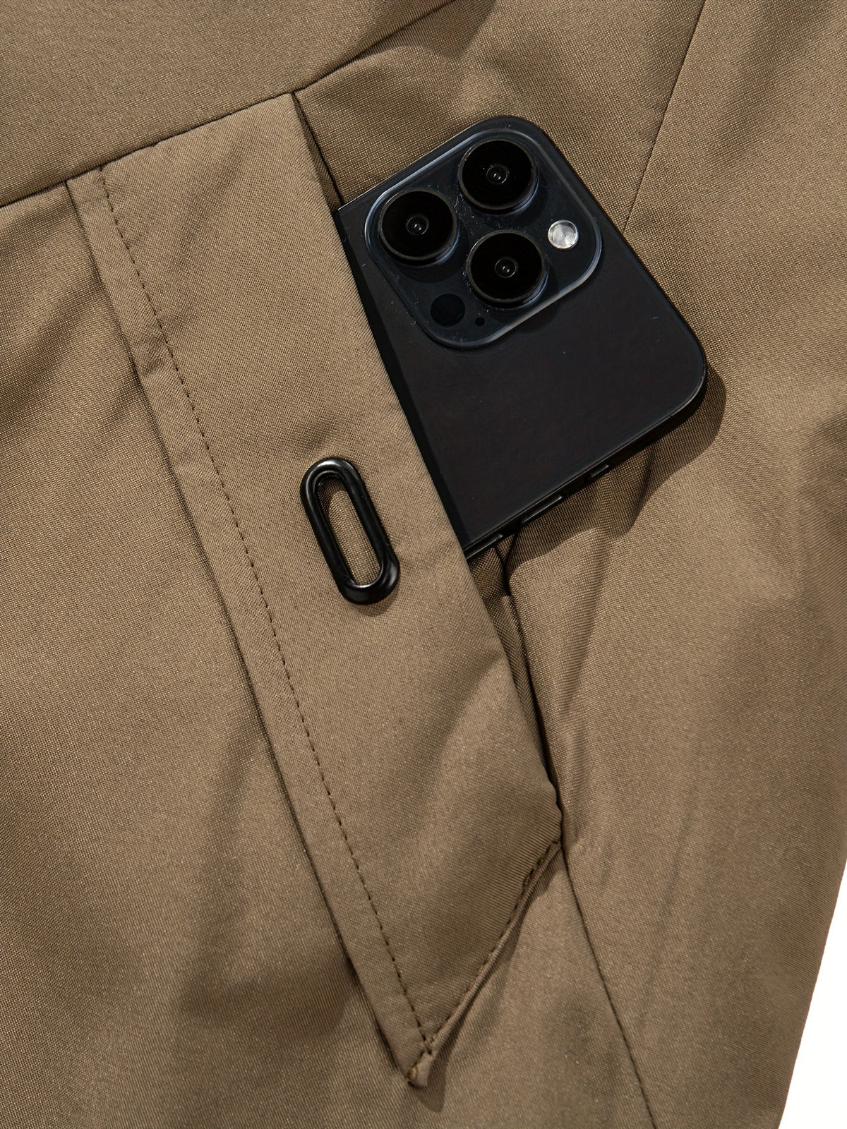 Manteau matelassé pour homme, à capuche, modele 3