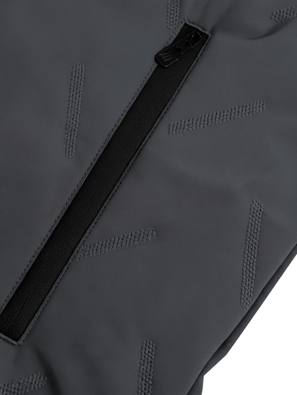 Veste long pour homme, imperméable, à col montant