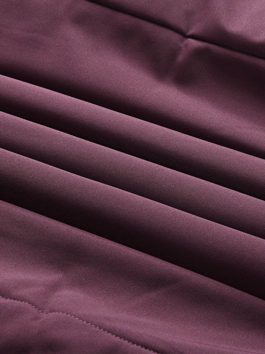Manteau, à col montant, noir, photo 20