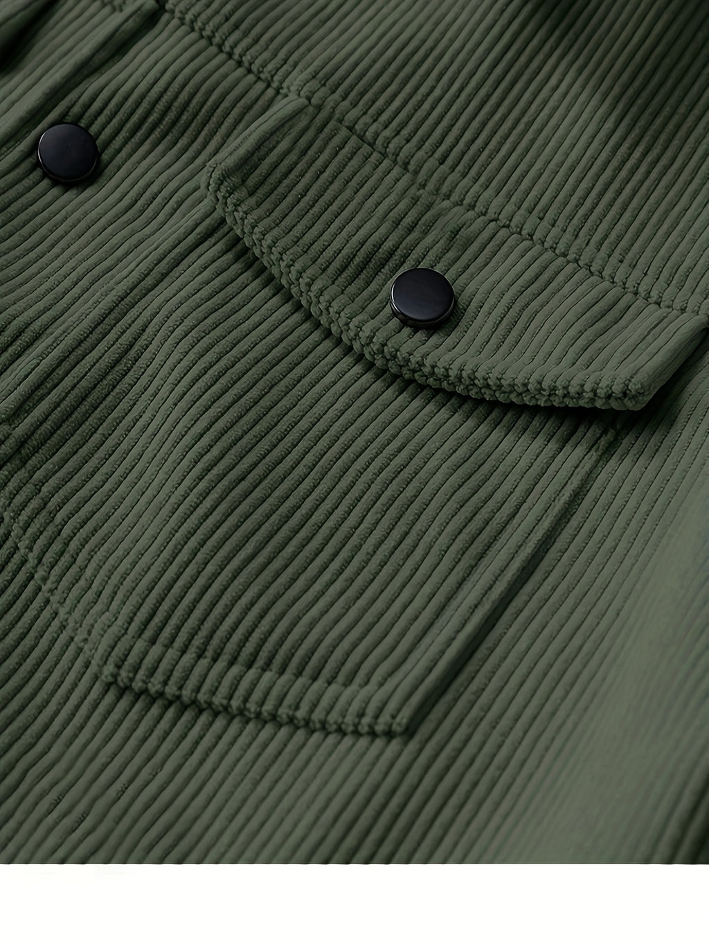 Veste pour homme, velours côtelé, à revers