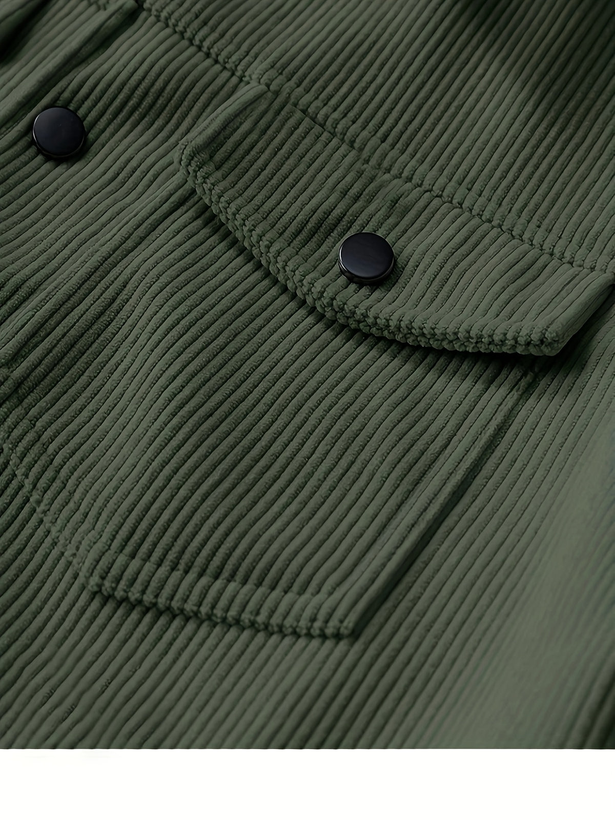 Veste pour homme, velours côtelé, à revers