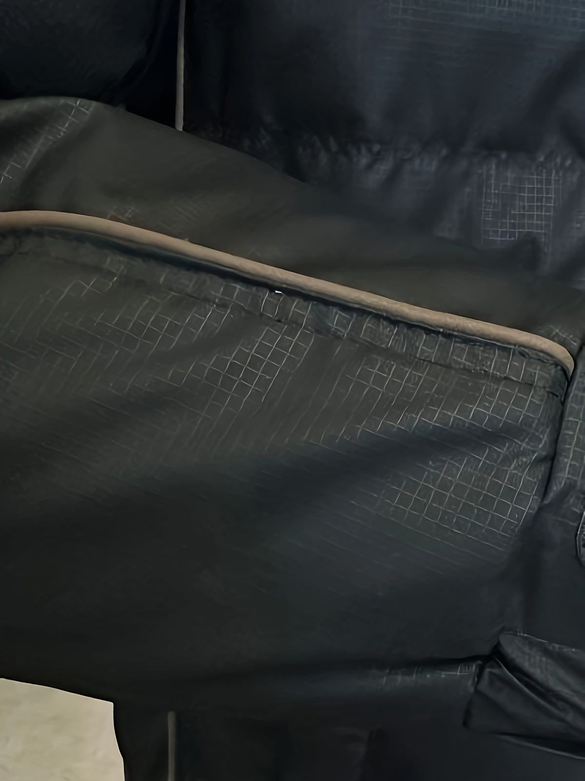Manteau pour homme, à col montant, col montant