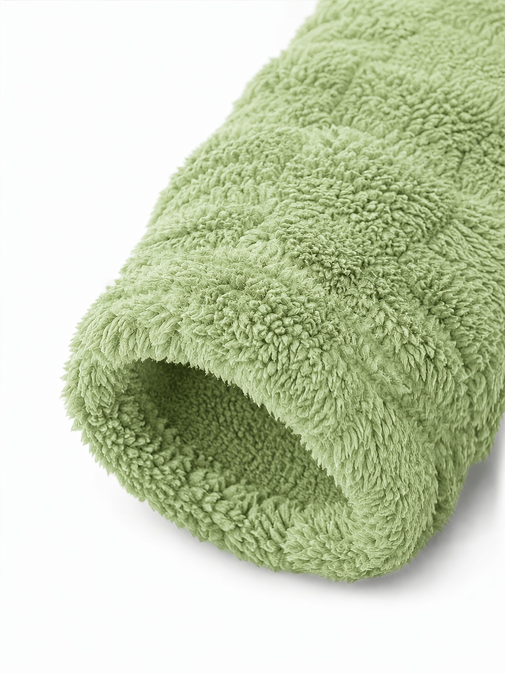Veste matelassée pour homme, polaire, à capuche, vert clair