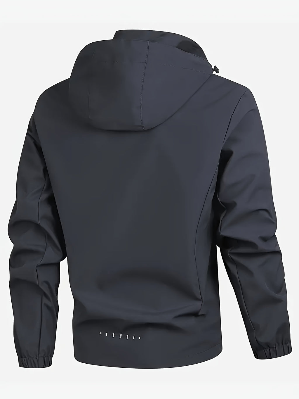 Veste matelassée pour homme, polaire, à capuche, gris foncé