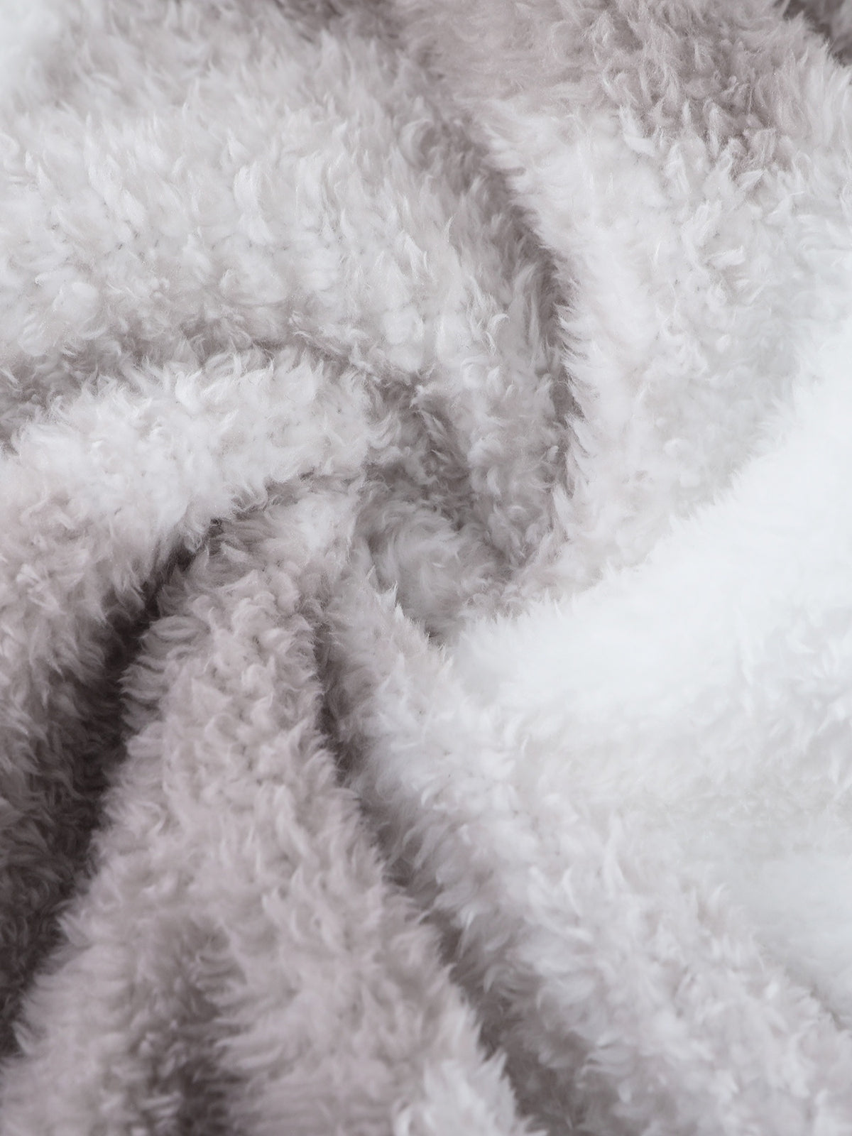 Veste pour homme, polaire, à capuche, carreaux noir et blanc
