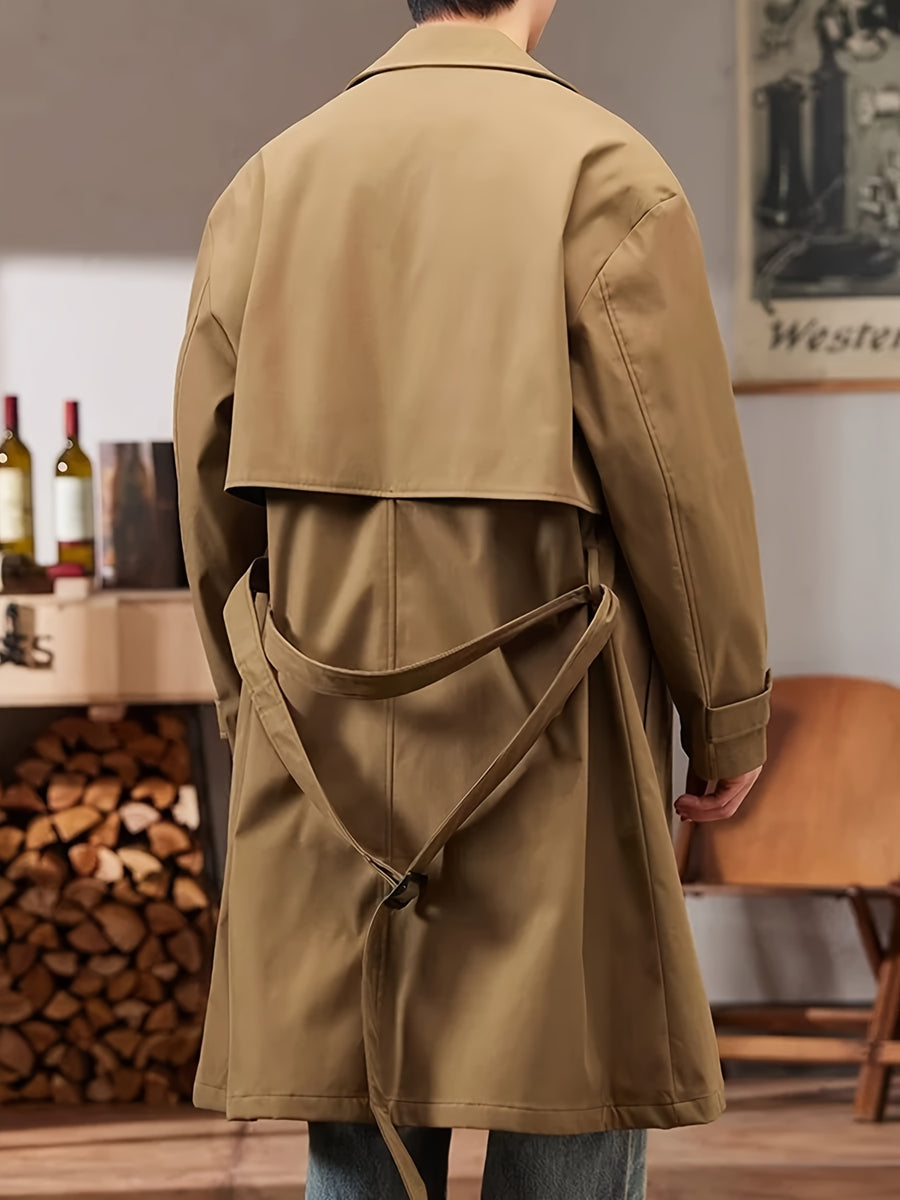 Trench mi-long, à revers, photo 12