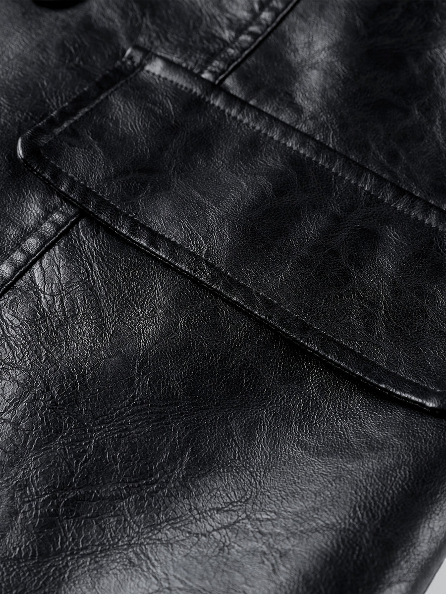 Veste long, coupe-vent, à revers, photo 6