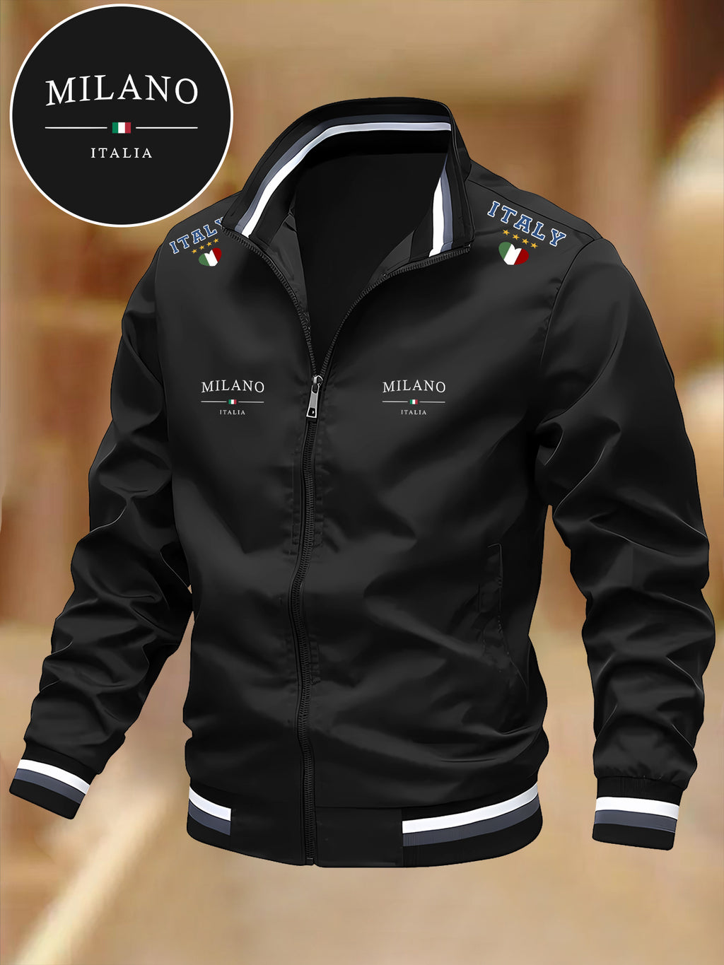 Veste pour homme, noir