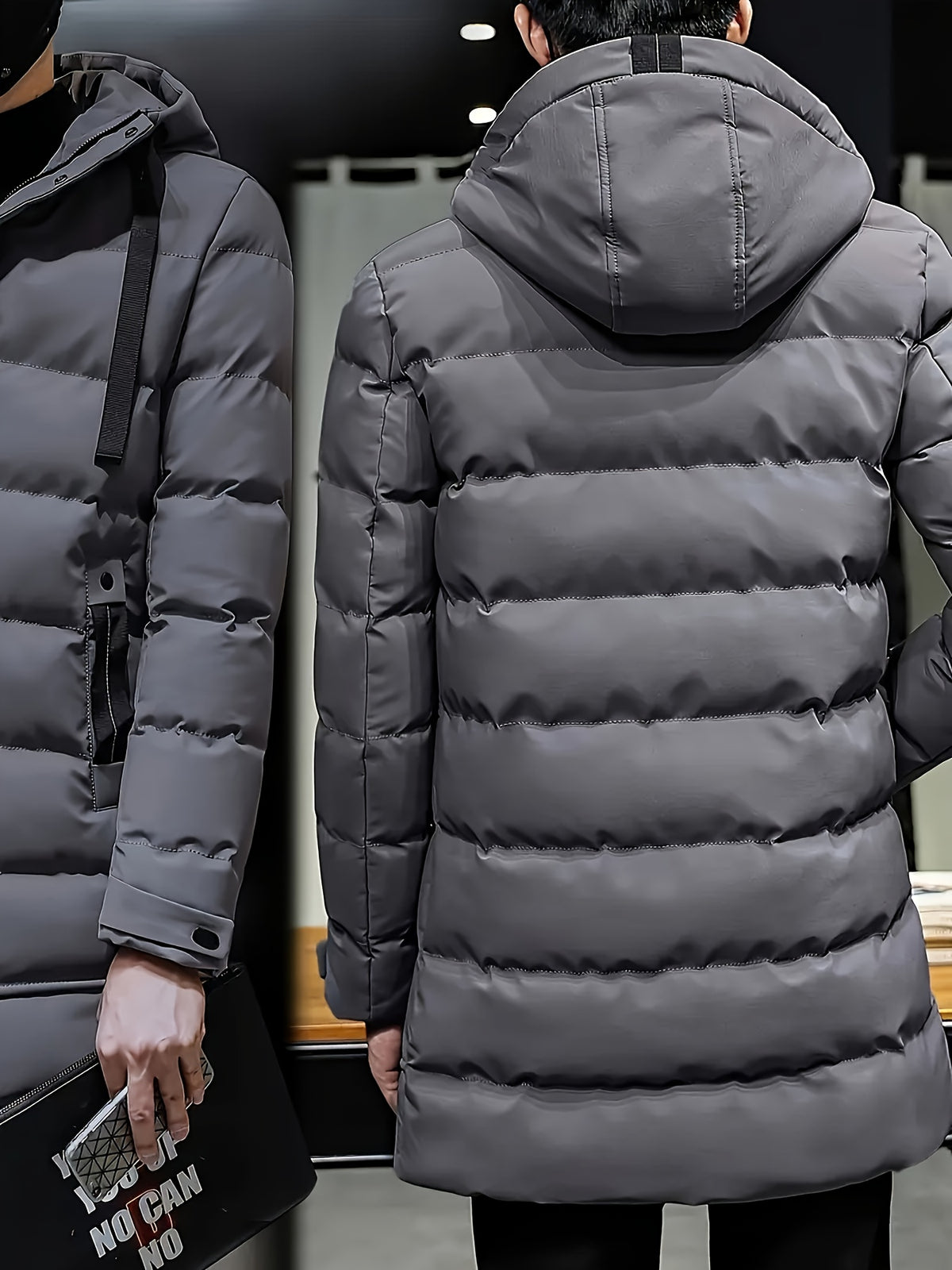 Veste pour homme, à capuche, modele 12