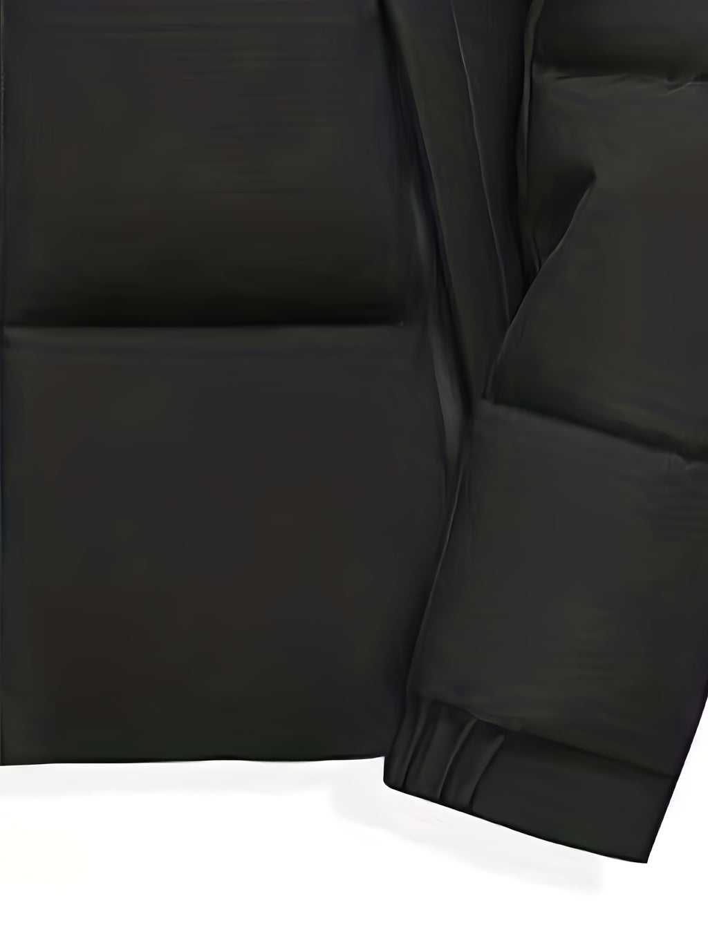 Manteau matelassé pour homme, à capuche, bleu marine