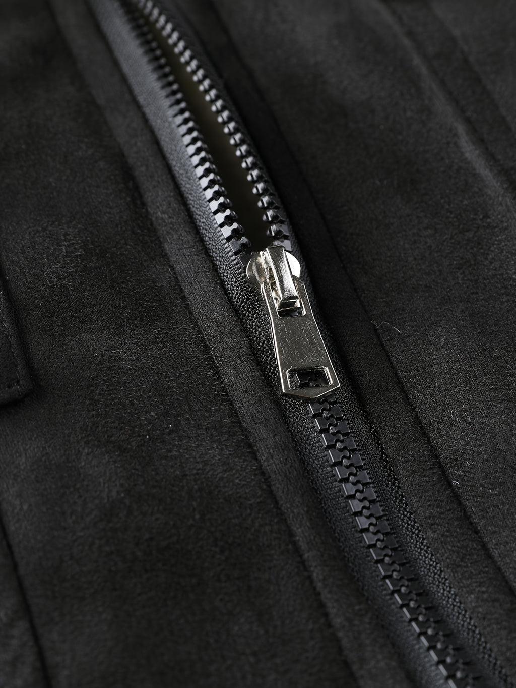 Veste long pour homme, velours, à revers