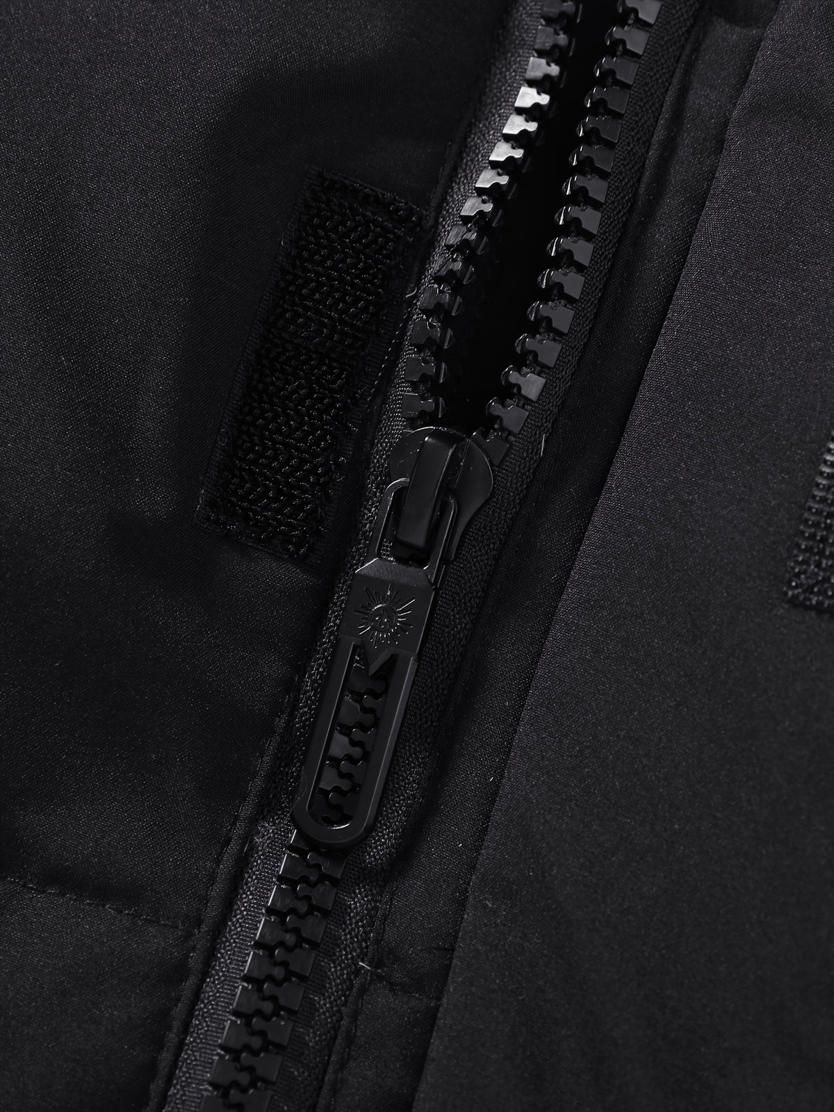 Veste matelassée long pour homme, à capuche