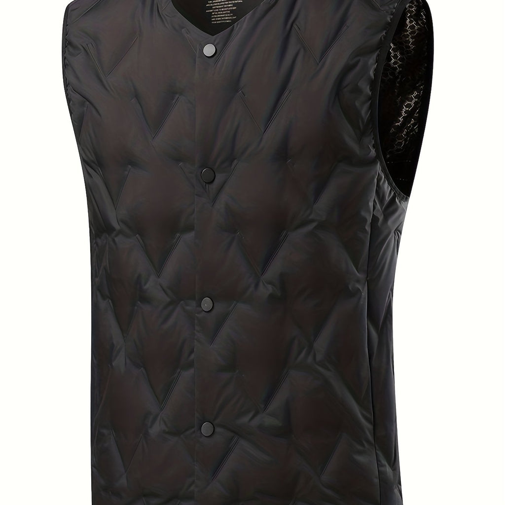 Veste matelassée, coloris noir