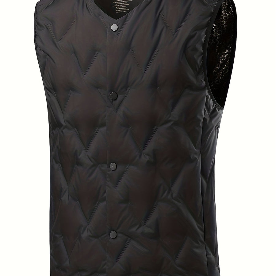 Veste matelassée, coloris noir