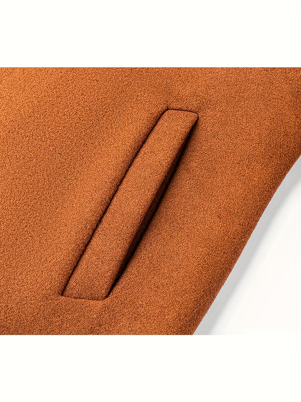 Pardessus en laine mi-long pour homme, 50 % laine, tweed