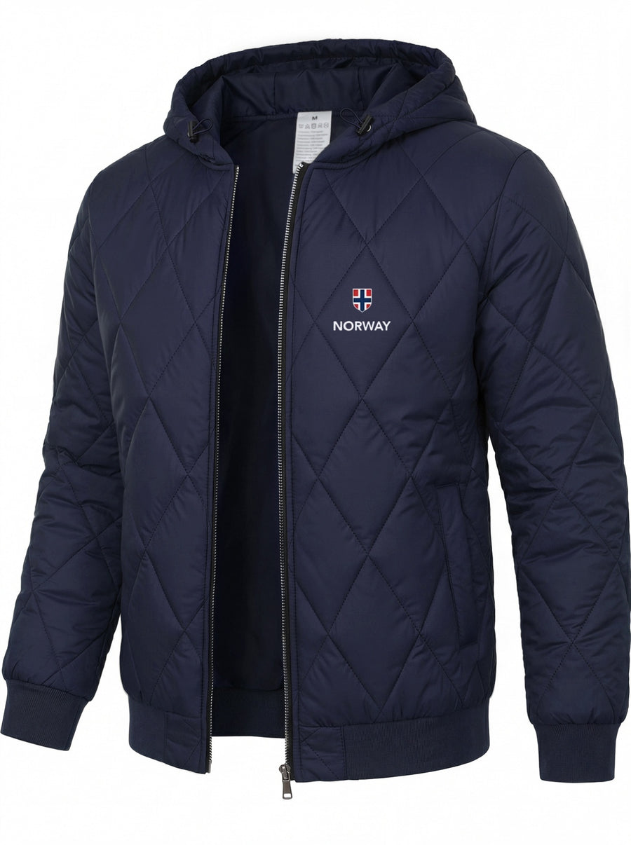 Veste, à carreaux, à capuche, vert tactique