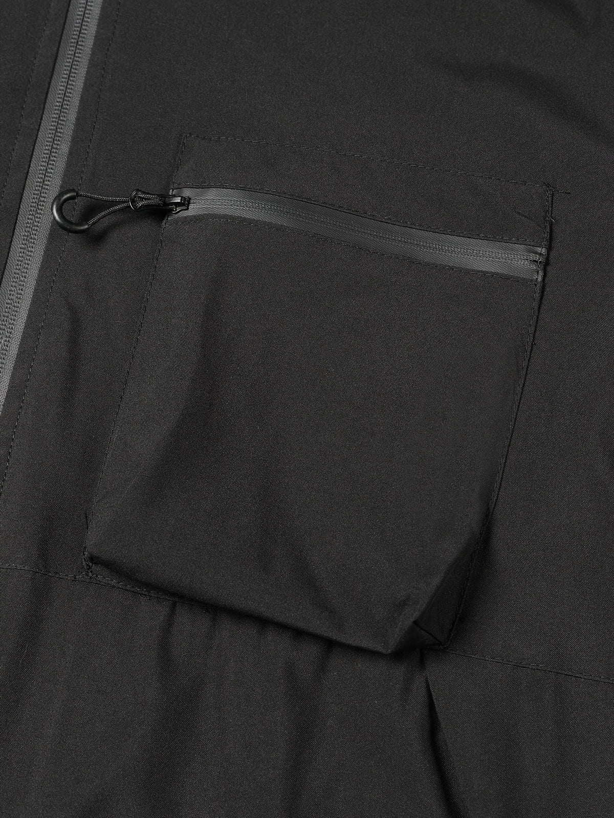 Veste long pour homme, à capuche