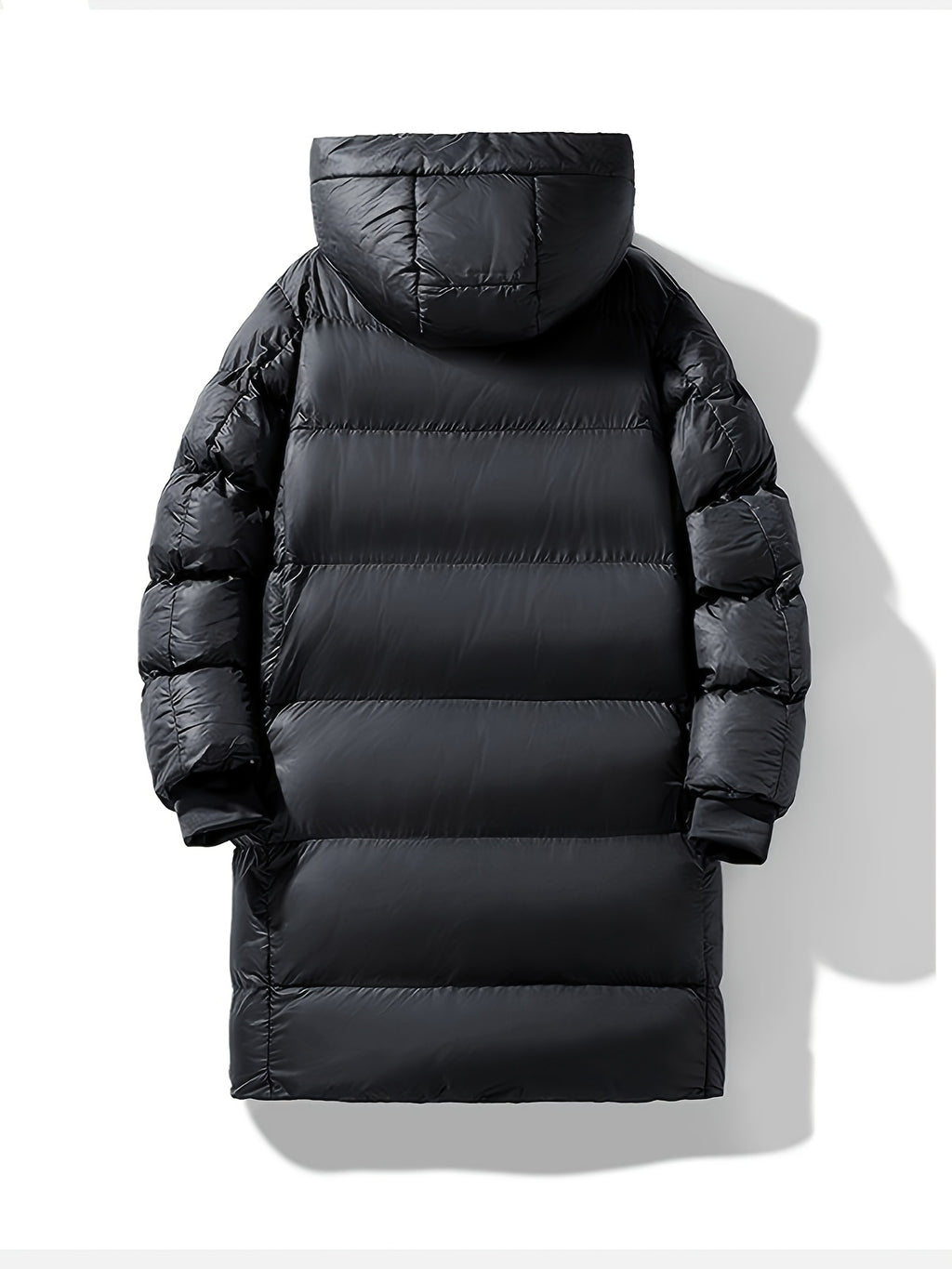 Veste long pour homme, à capuche, long