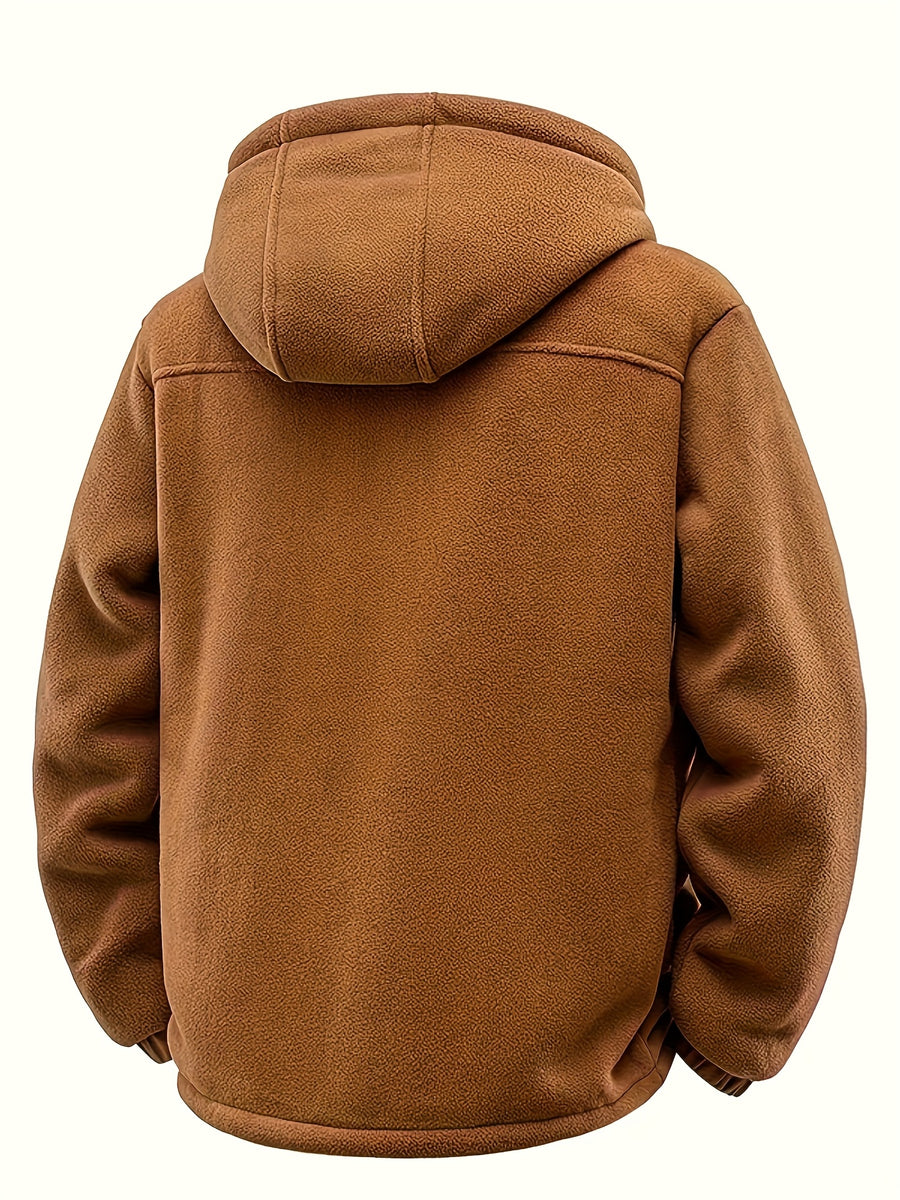 Veste, à capuche, noir foncé, photo 9