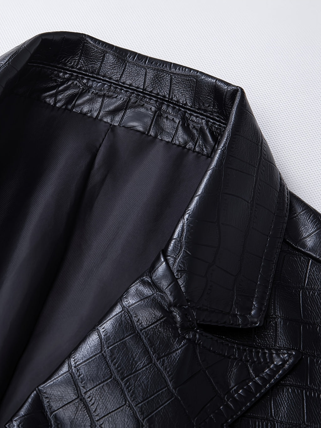 Veste long, grandes tailles, à revers, photo 10