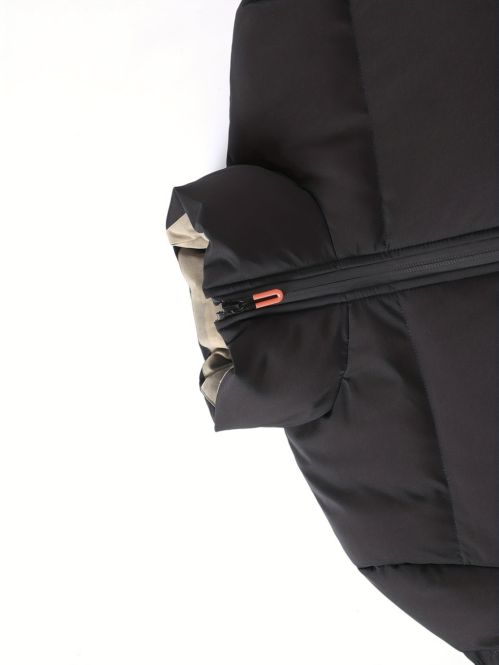 Veste matelassée pour homme, coupe-vent, à col montant