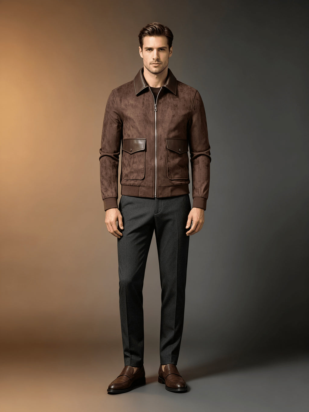 Blouson, à revers, photo 15
