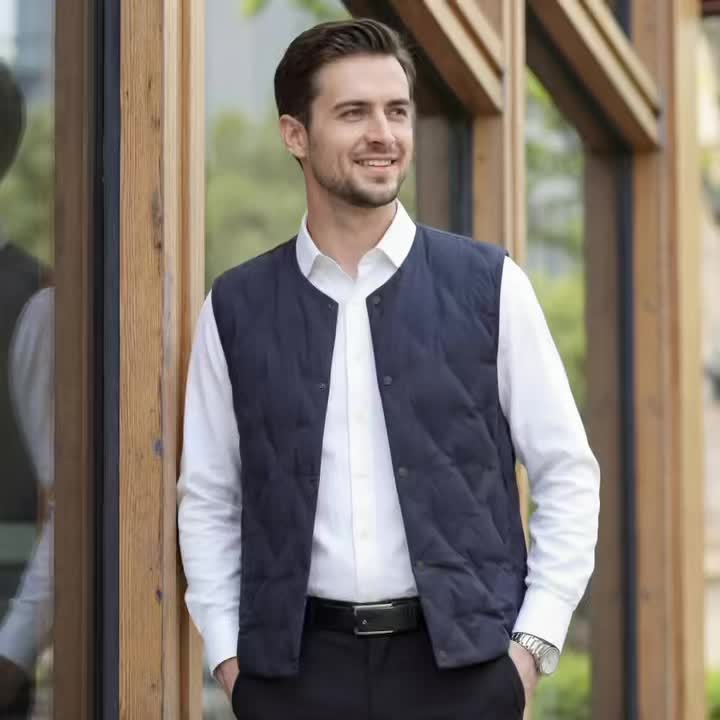 Veste matelassée, détail du vêtement