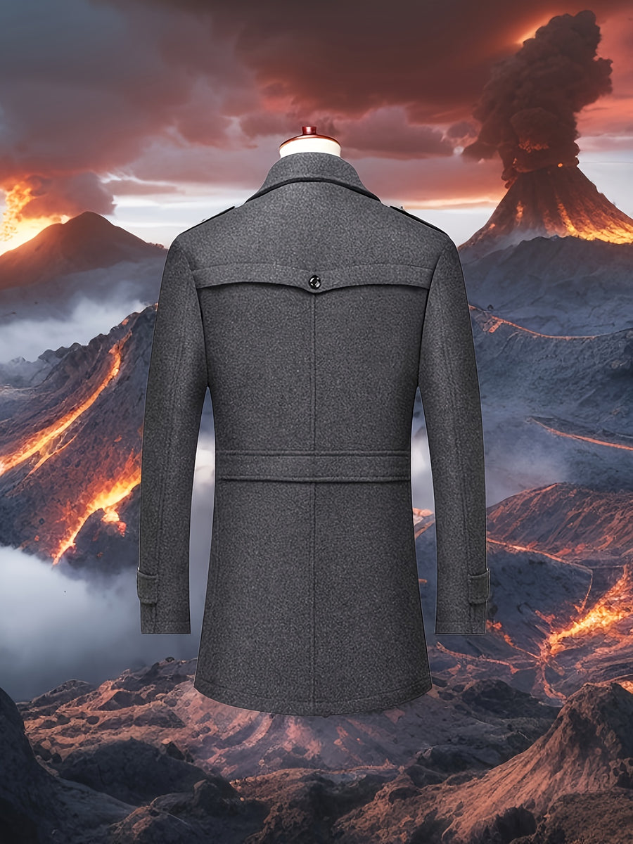 Veste en laine, 30 % laine, tweed, noir, photo 3