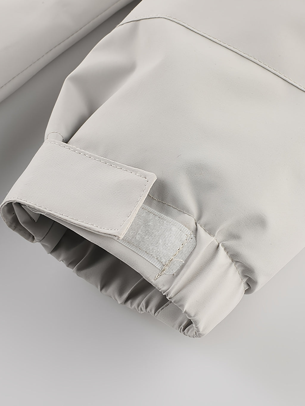 Veste pour homme, capuche amovible, blanc