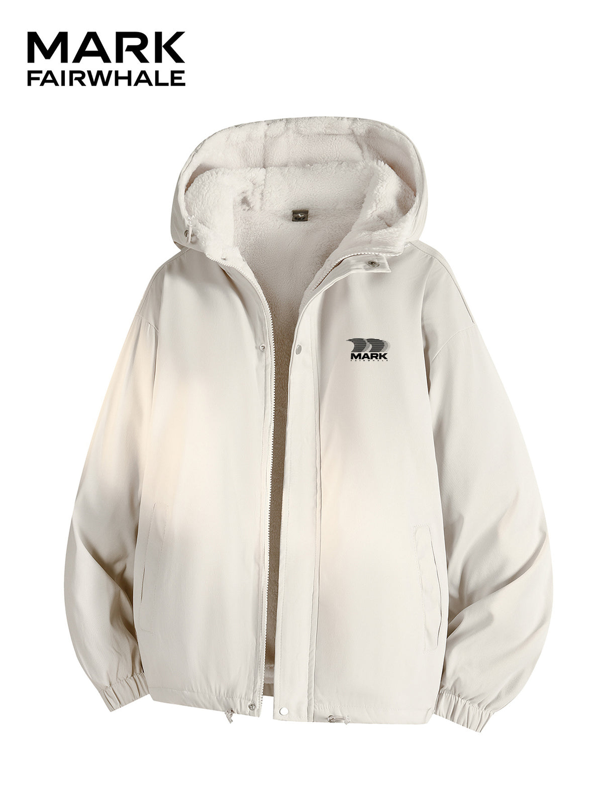 Veste pour homme, coupe-vent, à capuche, abricot