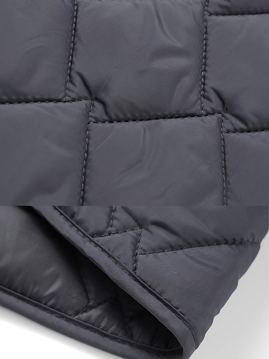 Manteau, bleu marine, photo 5