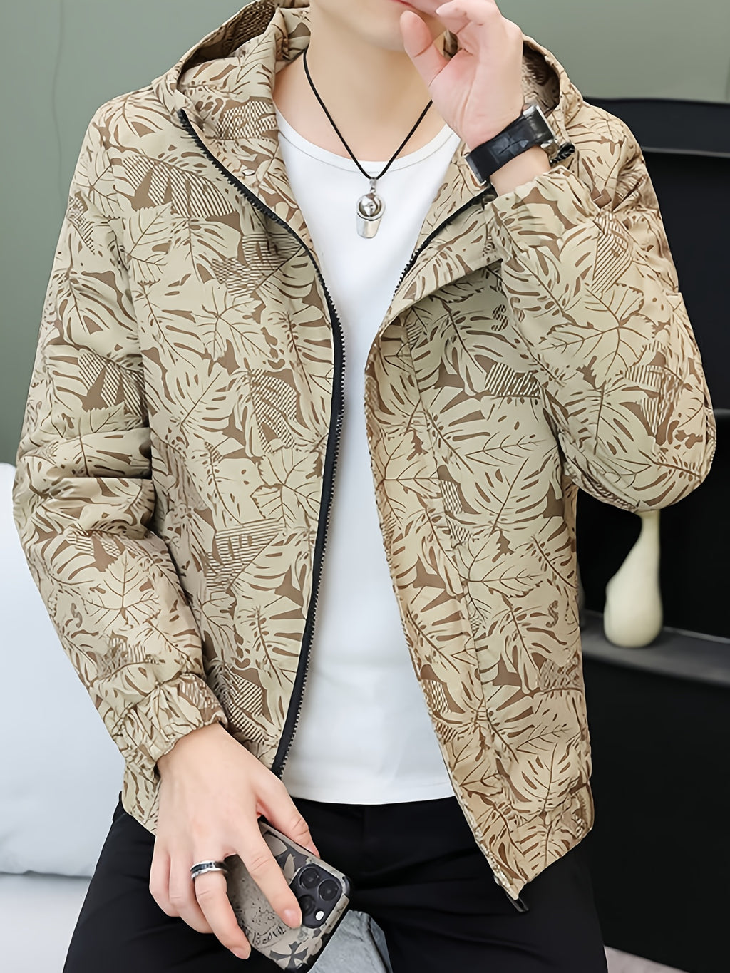 Veste pour homme, polaire
