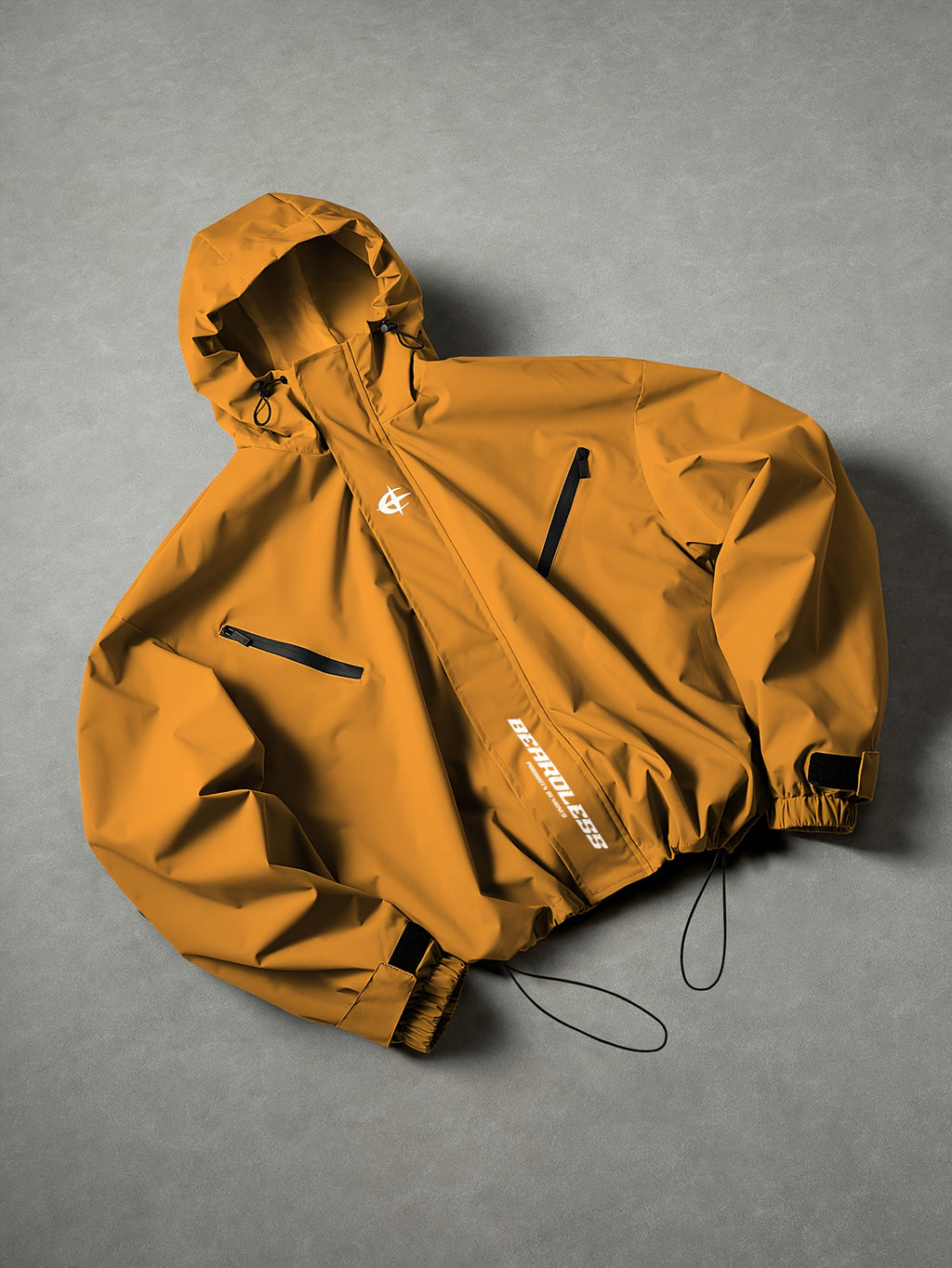 Veste pour homme, à capuche, vert olive