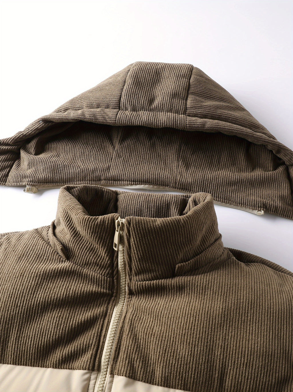 Manteau pour homme, à capuche, modele 9