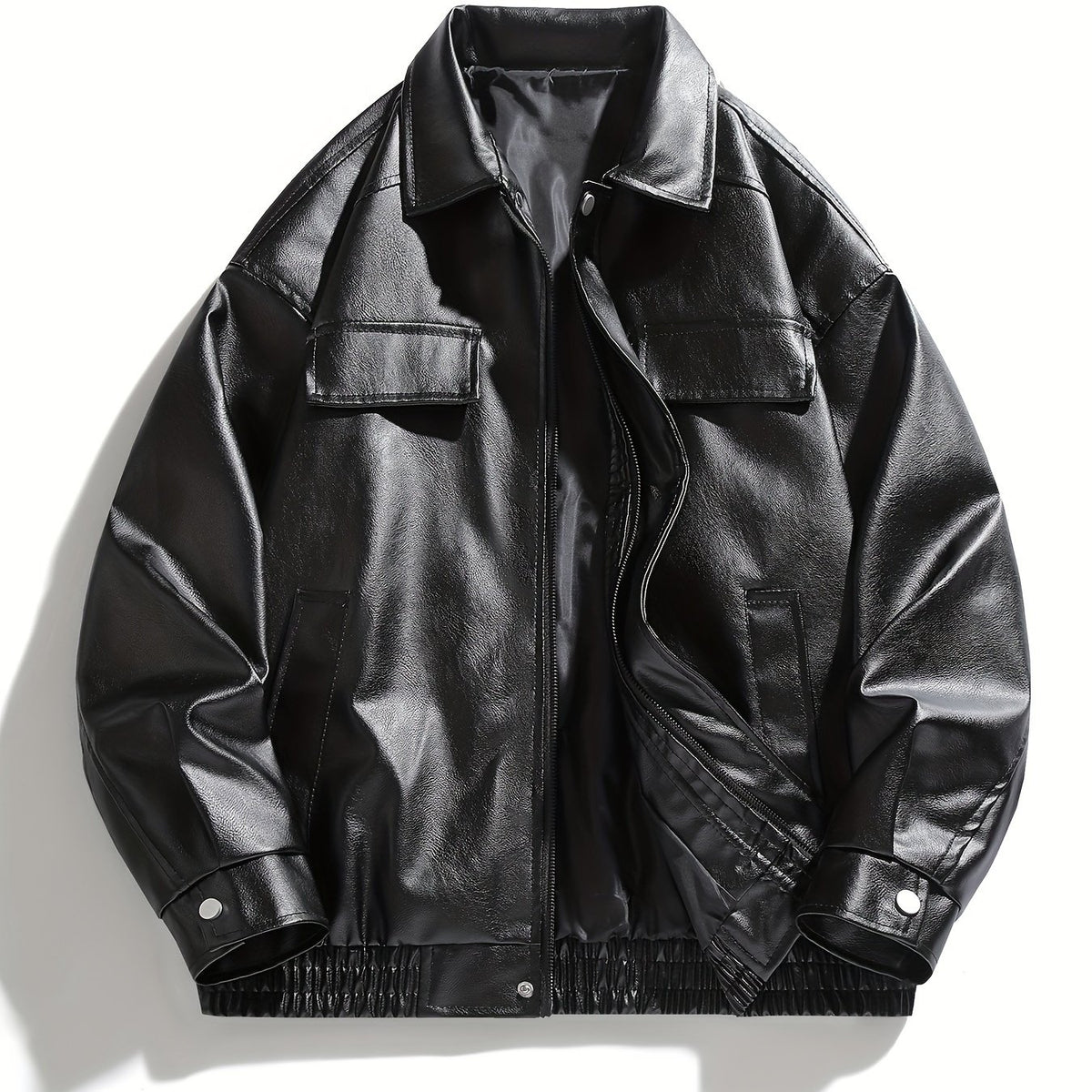 Veste pour homme, à revers, kaki court, vue 2 Image
