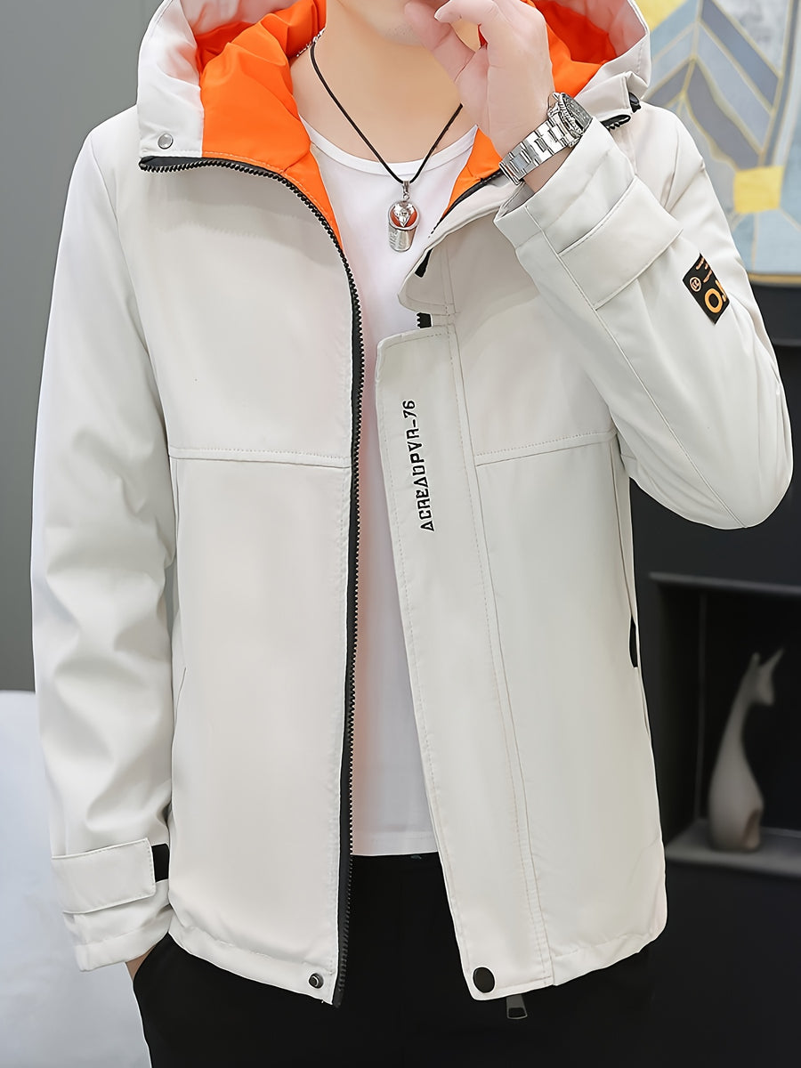 Veste, à capuche, bicolore, photo 24